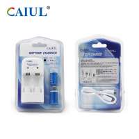 Caiul Fujifilm Instax Mini 25 / 26 / 50 / 70 /SQ6 / SP-1 Quick Charger CR2 Battery Set